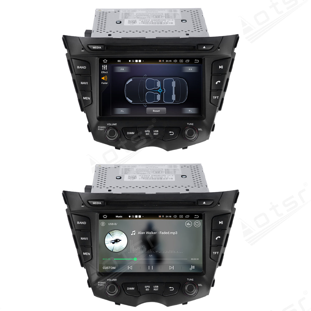 9.0 Inch Tesla Screen For Hyundai Veloster 2011-2017 Android 13.0 Car Radio Player GPS Navi Auto Stereo Multimedia Video DSP Carplay 4G SIM
