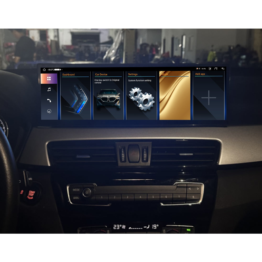 14.9 Inch Tesla Screen For BMW X1 F48 F49 2016-2019 Android 13.0 Car Radio Player GPS Navi Auto Stereo Multimedia Video DSP Carplay 4G SIM