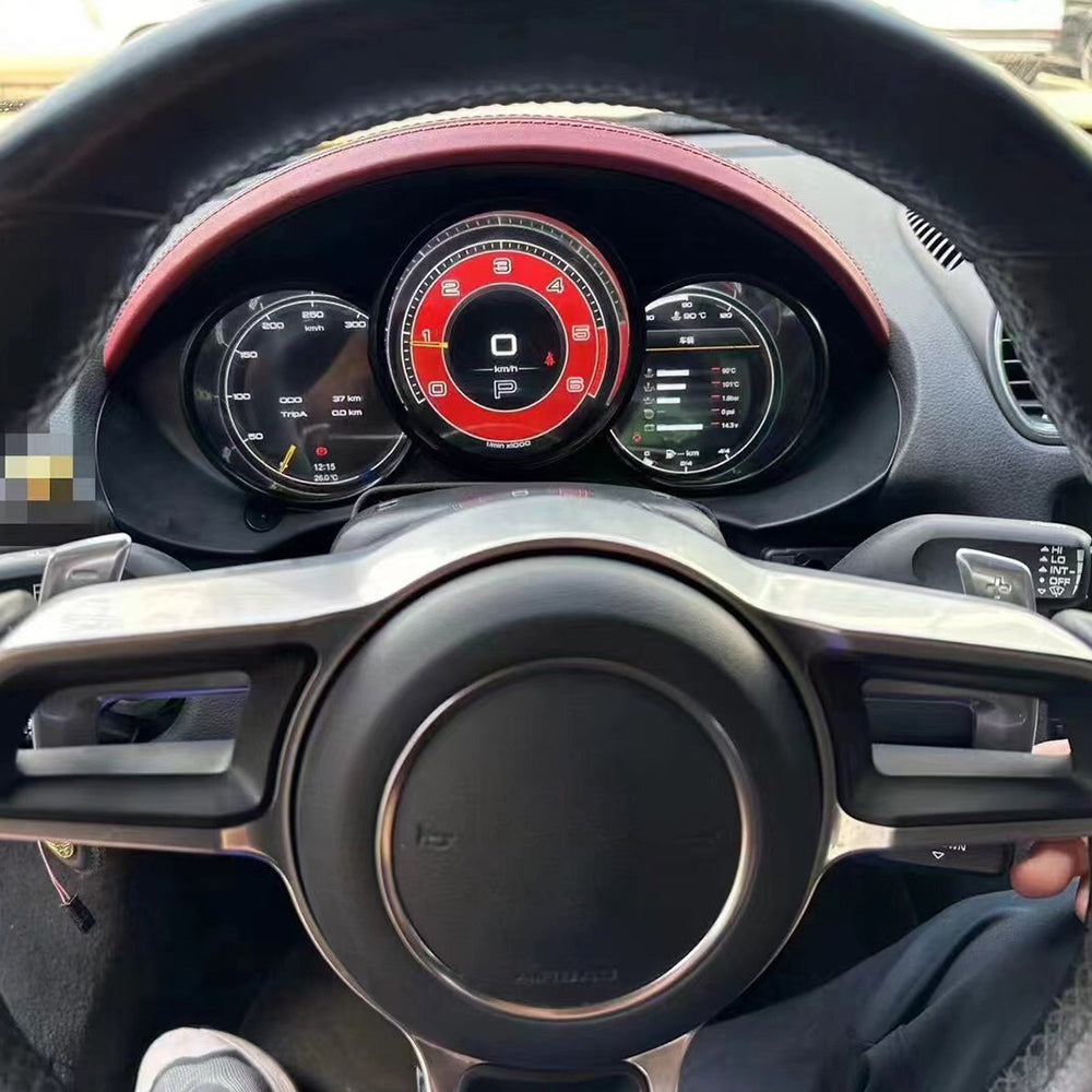 Aotsr Screen For Porsche Macan LCD Digital Cluster Virtual Cockpit Speedometer Dashboard LCD Screen Instrument Panel Part