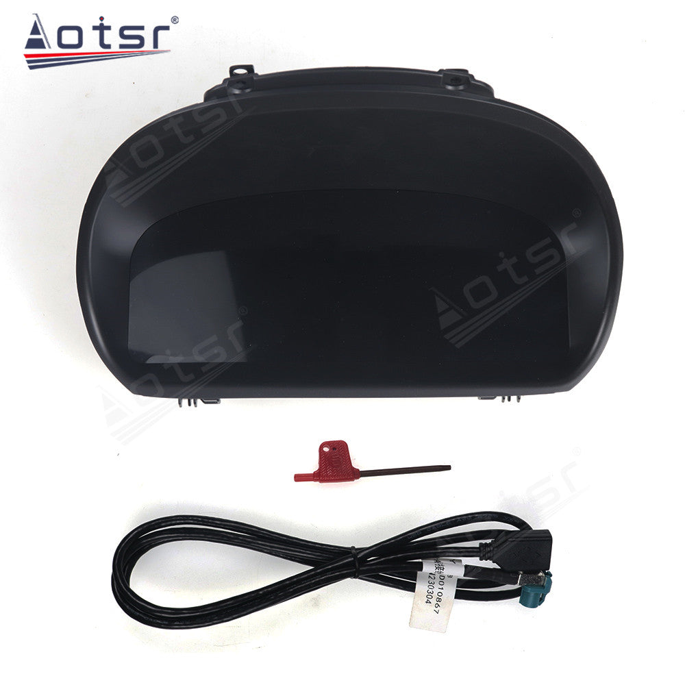 Aotsr 12.3 inches Screen For BMW E87 LCD Digital Cluster Virtual Cockpit Speedometer Dashboard LCD Screen Instrument Panel Part