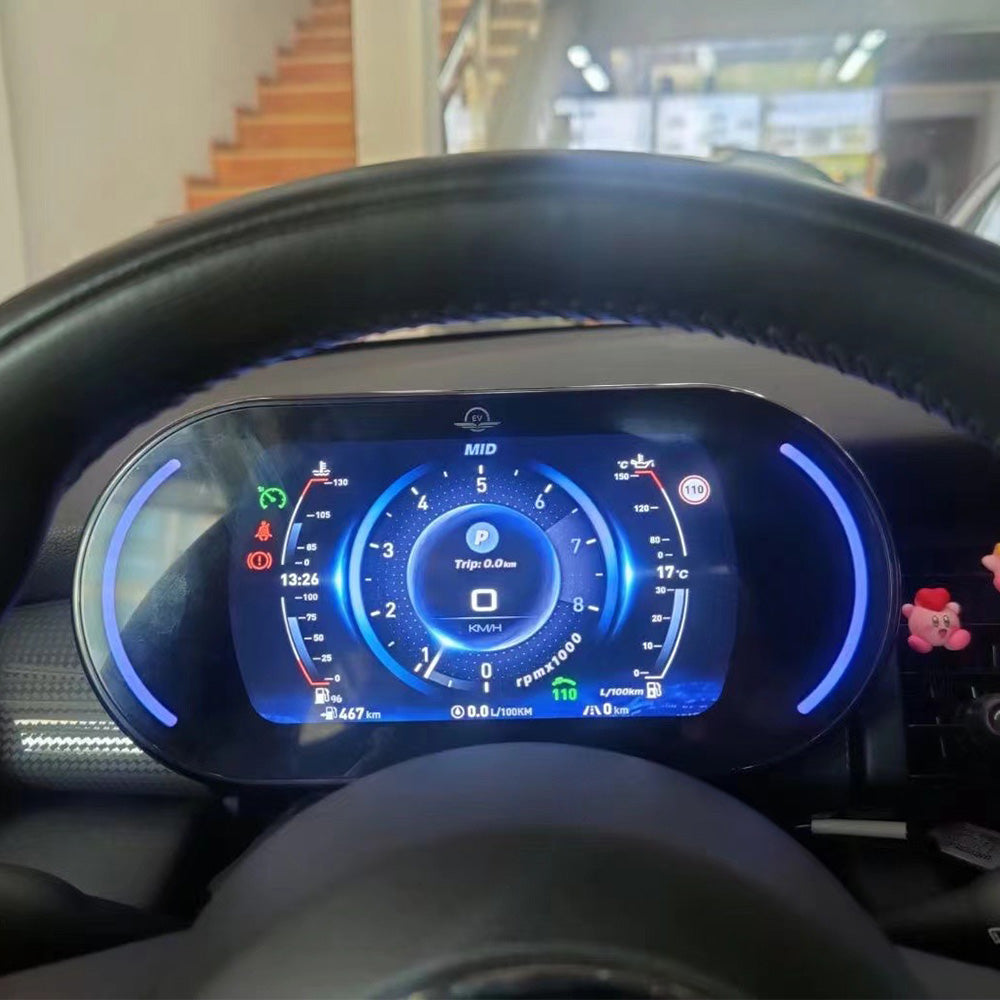 Aotsr Screen For BMW MINI 2014-2023 LCD Digital Cluster Virtual Cockpit Speedometer Dashboard LCD Screen Instrument Panel Part