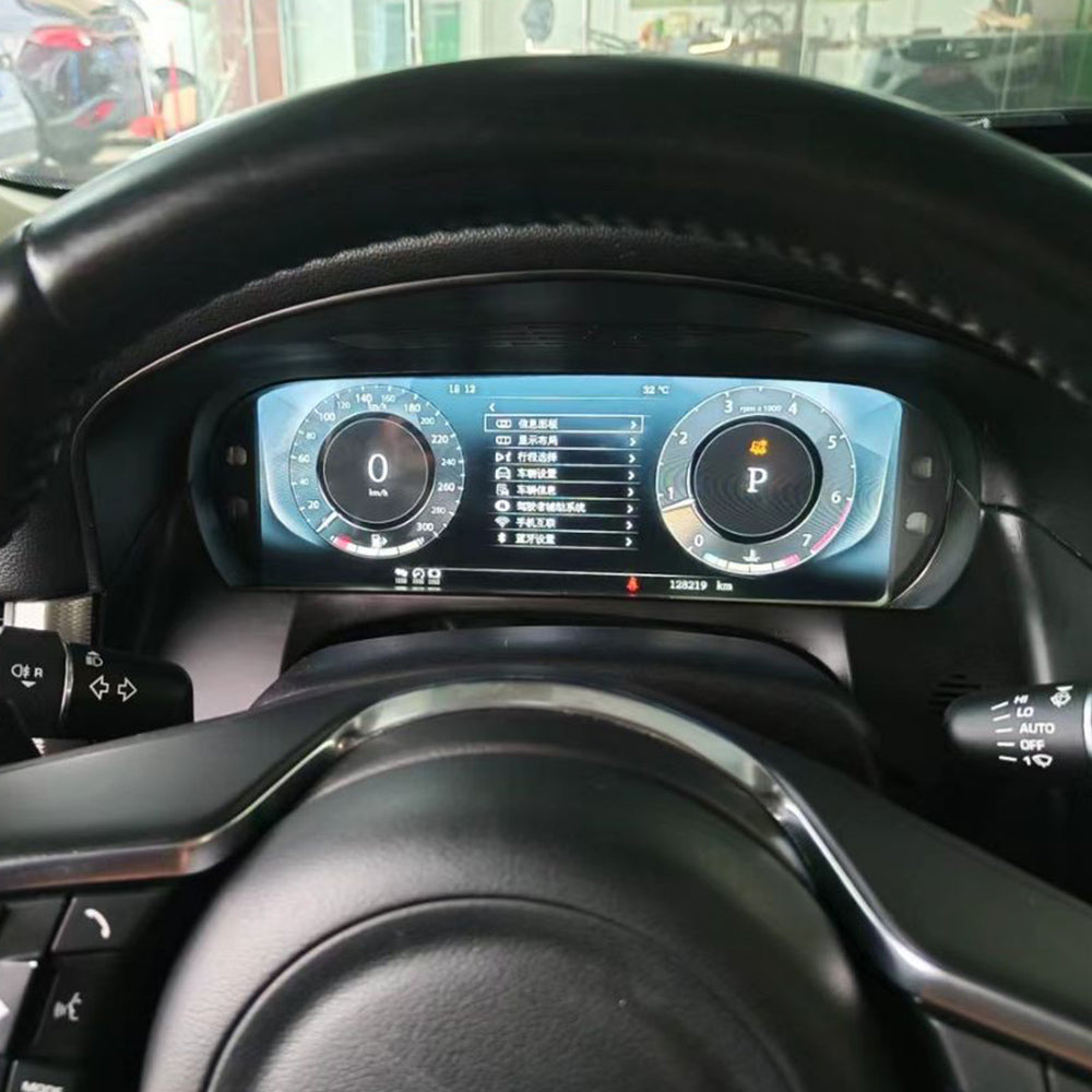 Aotsr Screen For Land Rover Jaguar XFL 2016-2019 LCD Digital Cluster Virtual Cockpit Speedometer Dashboard LCD Screen Instrument Panel Part