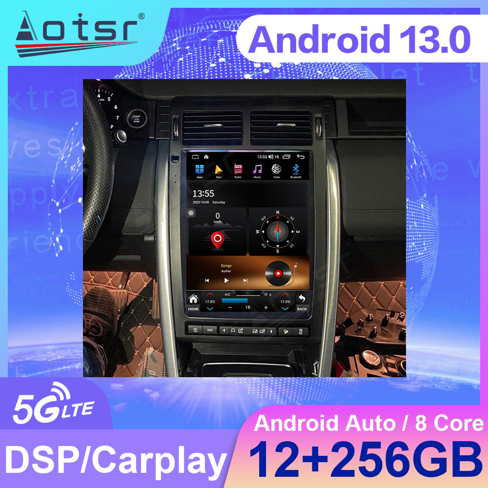 For Land Rover Discovery Sport 12.1 Inch Tesla-style Carplay Screens (2015-2019)
