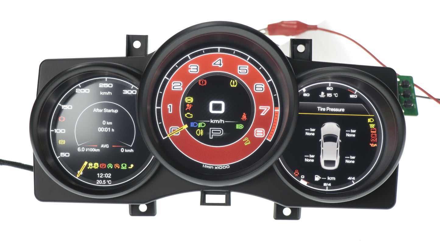 Aotsr Screen For Porsche Macan LCD Digital Cluster Virtual Cockpit Speedometer Dashboard LCD Screen Instrument Panel Part