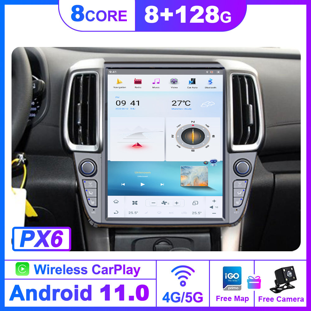 For Hyundai Ix35 10.4 Inch Tesla-style Carplay Screens(2018-2019)