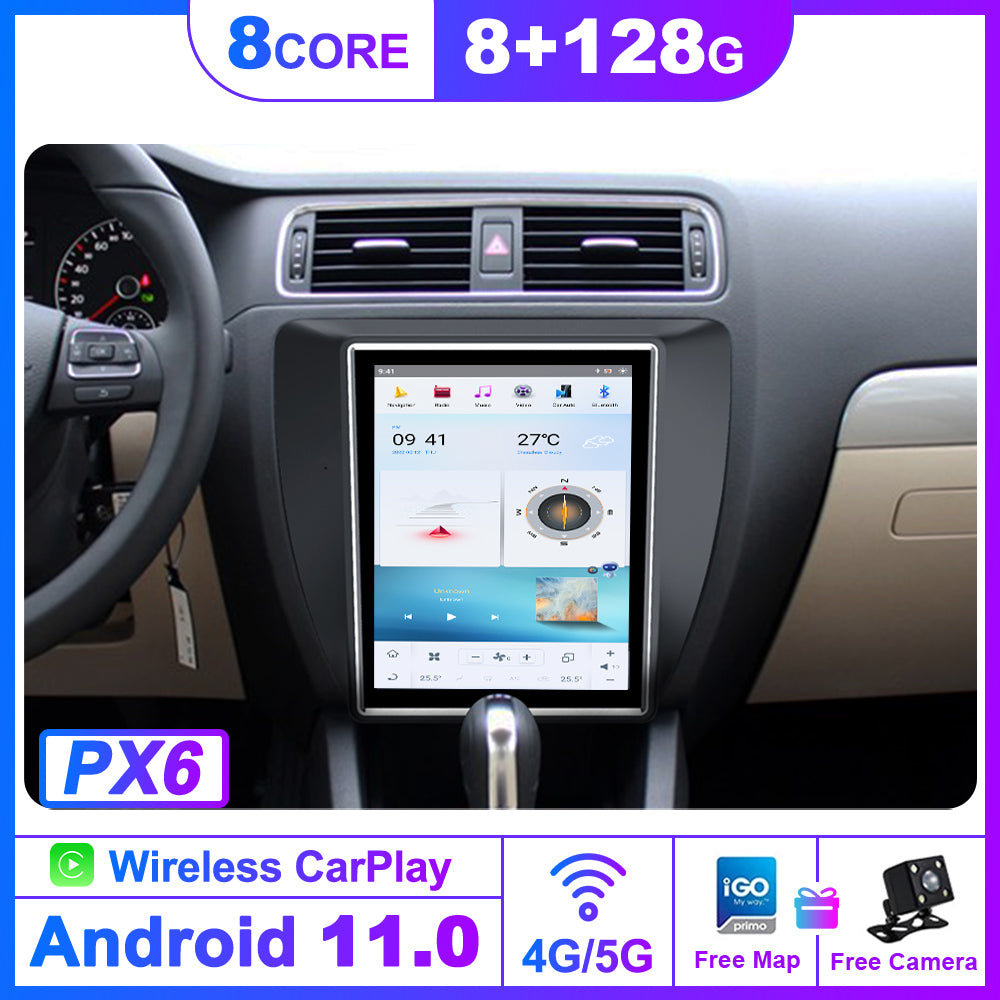 For Volkswagen Sagitar 10.4 Inch Tesla-style Carplay Screens (2012-2018)