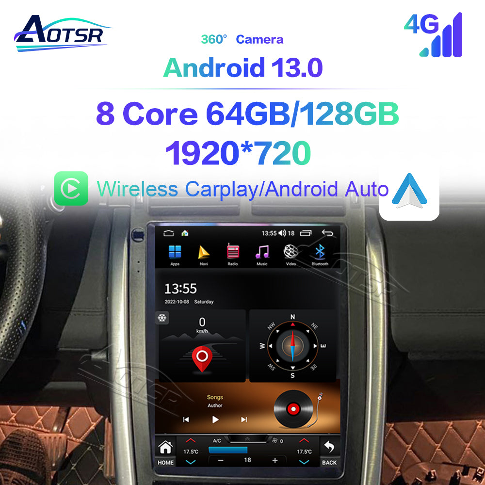 For Land Rover Discovery Sport 12.1 Inch Tesla-style Carplay Screens (2015-2019)