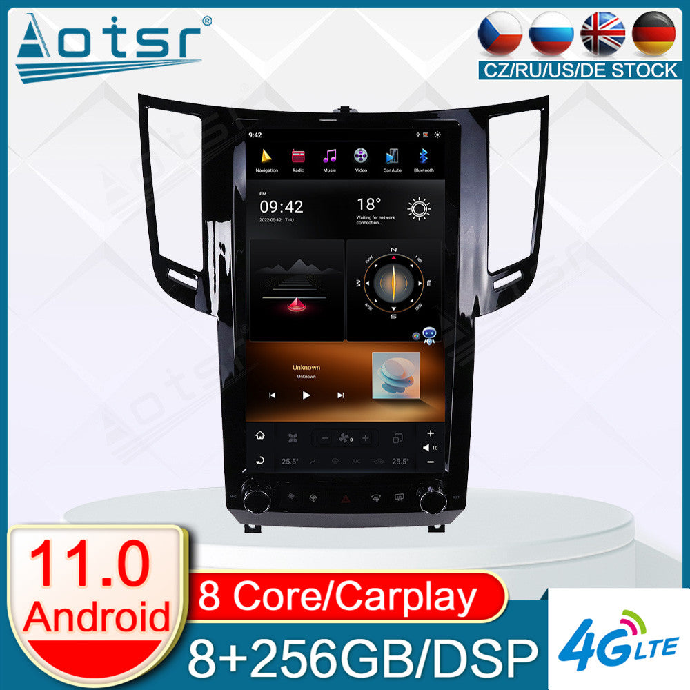 For Infiniti FX FX25 FX35 FX37 (2009-2013) Qx70 (2013-2016) 13.6 Inch Tesla-style Carplay Screens