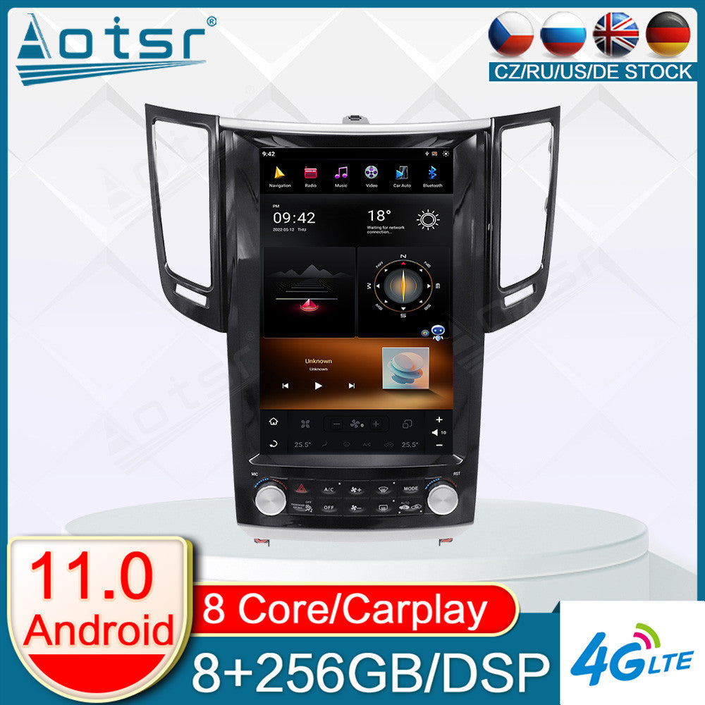 For Infinidi FX35 13.6 Inch Tesla-style Carplay Screens(2009-2013)