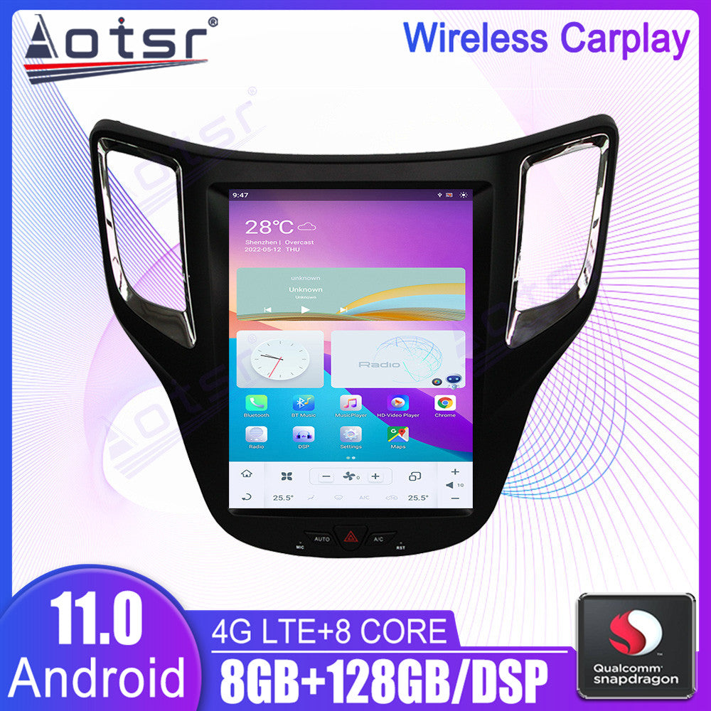 For Changan CS35 10.4 Inch Tesla-style Carplay Screens(2016-2017)