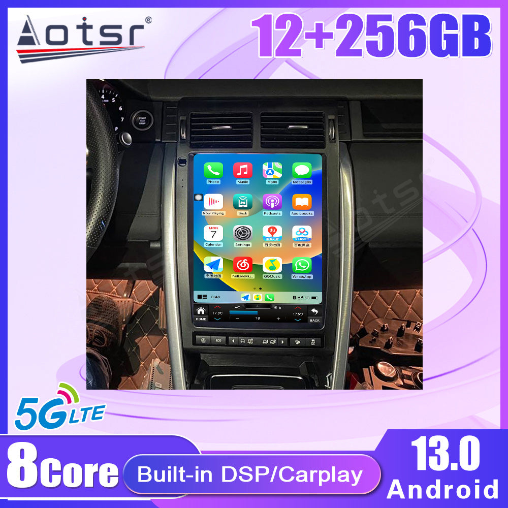For Land Rover Discovery Sport 12.1 Inch Tesla-style Carplay Screens (2015-2019)