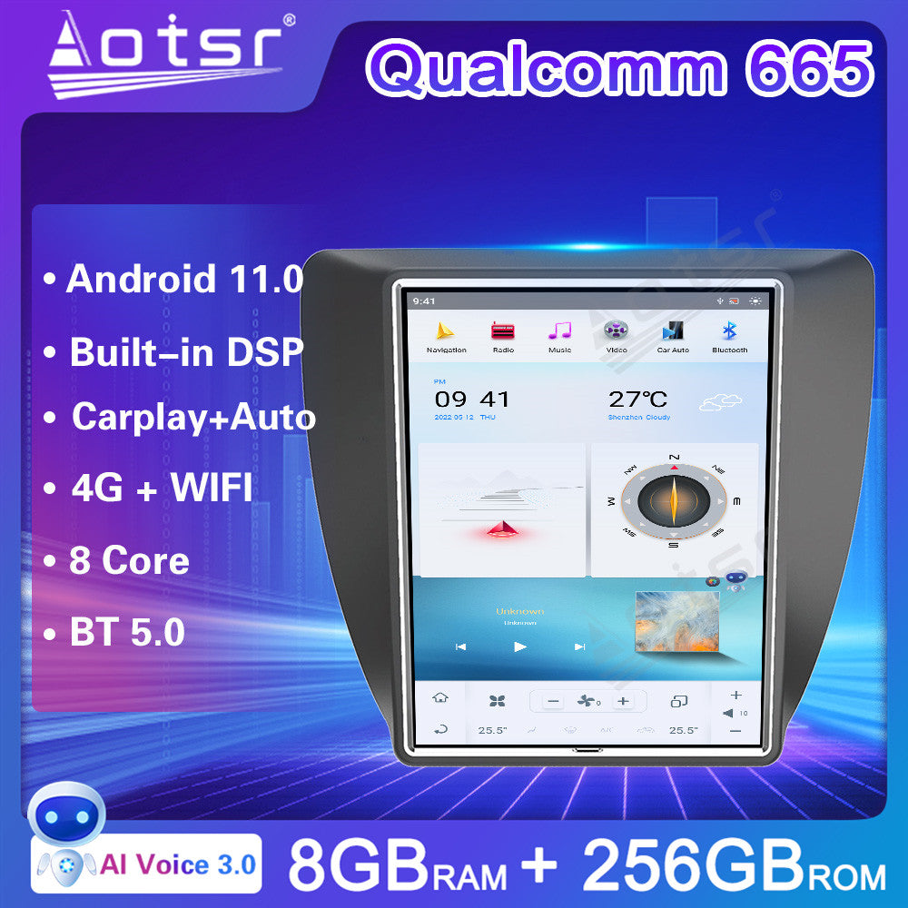 For Volkswagen Sagitar 10.4 Inch Tesla-style Carplay Screens (2012-2018)
