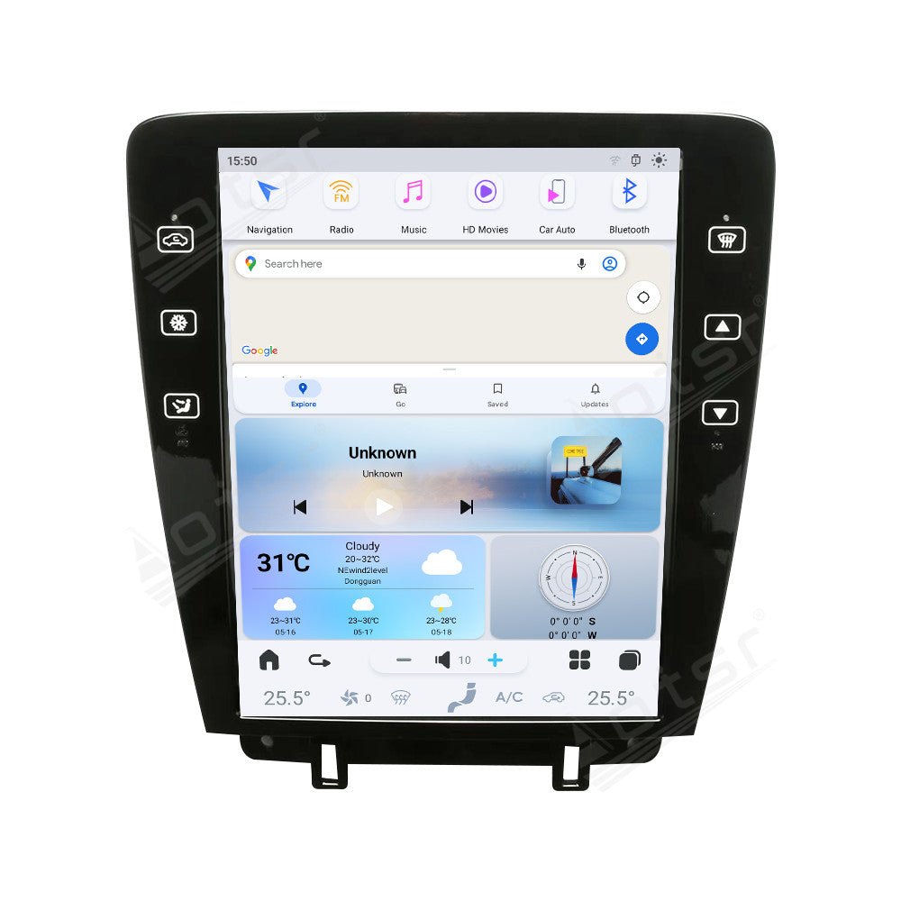 For Ford Mustang 12.1 Inch Tesla-style Carplay Screens (2009-2013)
