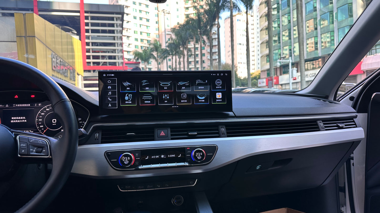 14.9 Inch Tesla Screen For Audi A4L 2017 2018 2019 Android 13.0 Car Radio Player GPS Navi Auto Stereo Multimedia Video DSP Carplay 4G SIM