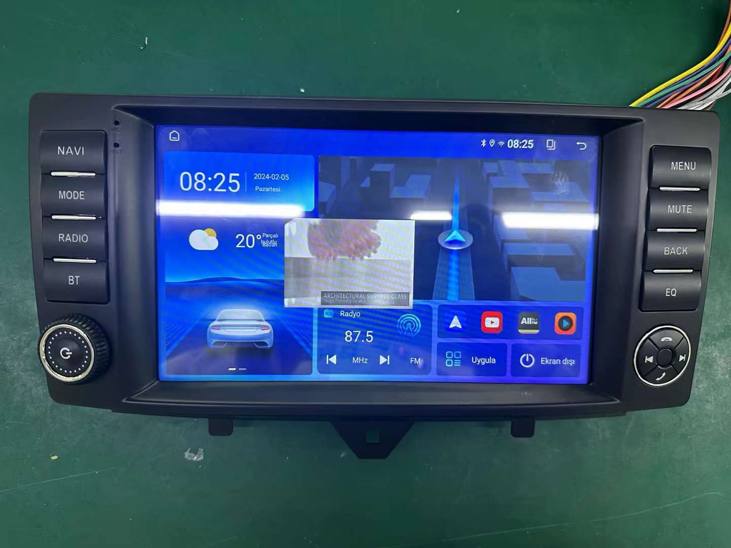 8 Inch Tesla Screen For Mercedes Benz Smart Fortwo 2011-2014 Android 13.0 Car Radio Player GPS Navi Auto Stereo Multimedia Video DSP Carplay 4G SIM