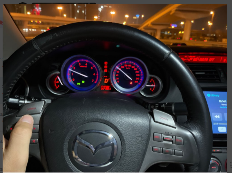 Aotsr Screen For Mazda 3 LCD Digital Cluster Virtual Cockpit Speedometer Dashboard LCD Screen Instrument Panel Part