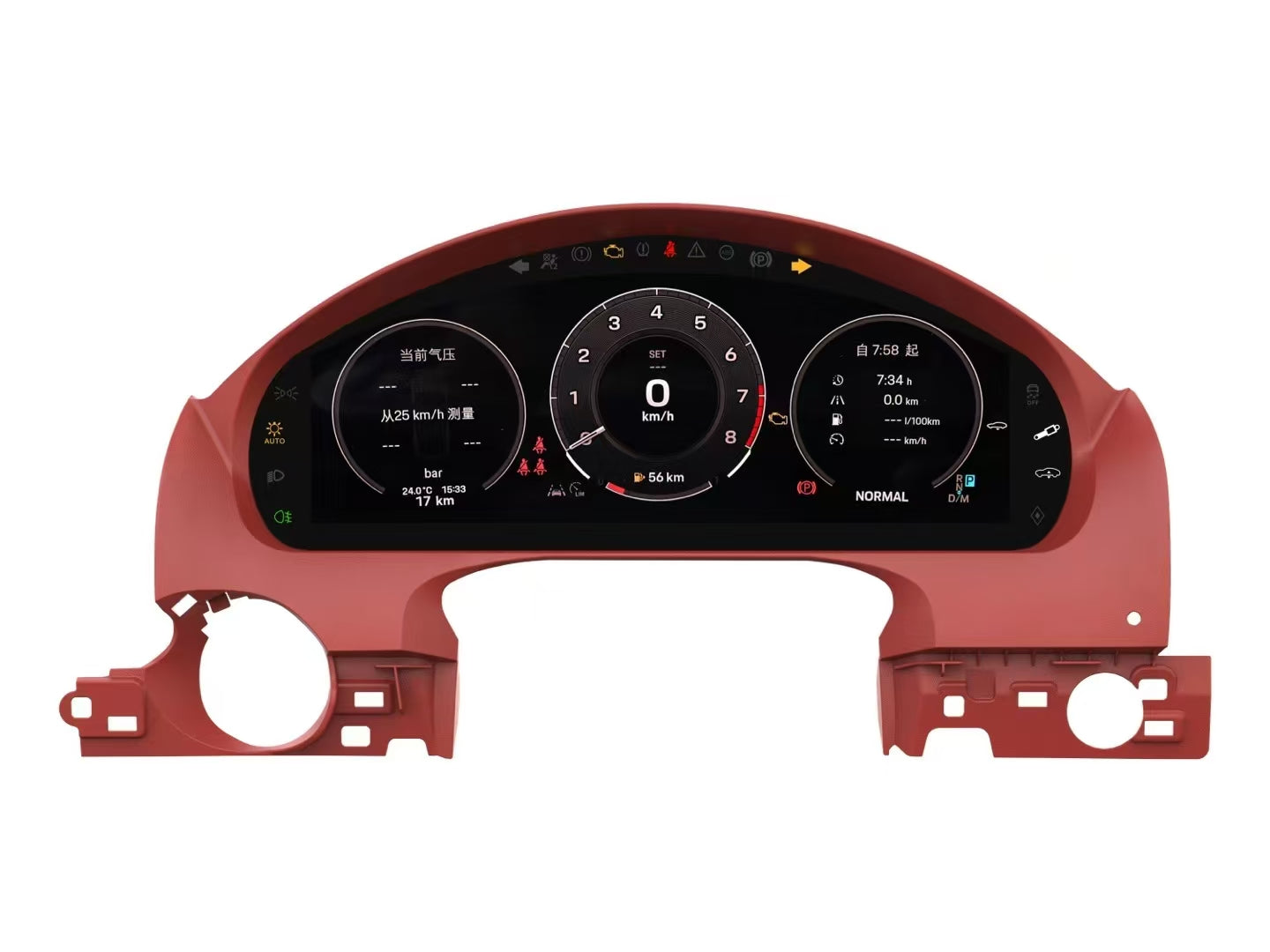 Aotsr Screen For Porsche Cayenne LCD Digital Cluster Virtual Cockpit Speedometer Dashboard LCD Screen Instrument Panel Part