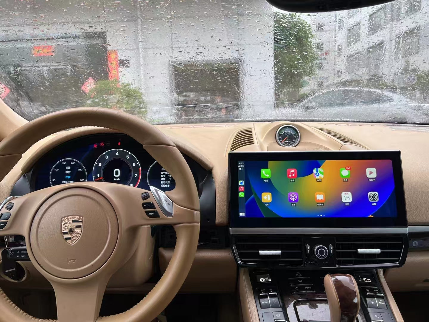Aotsr Screen For Porsche Cayenne LCD Digital Cluster Virtual Cockpit Speedometer Dashboard LCD Screen Instrument Panel Part