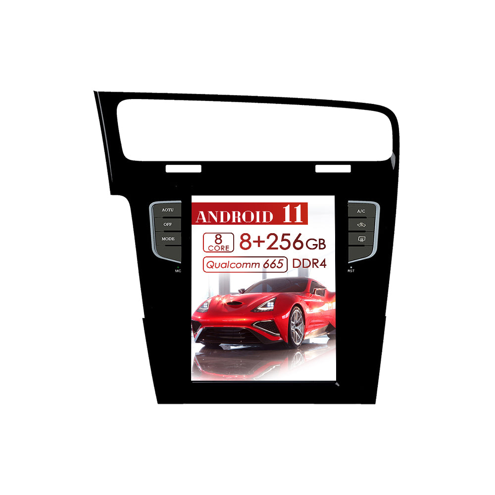 For Volkswagen Golf 7 (2013-2016) 10.4 Inch Tesla-style Carplay Screens