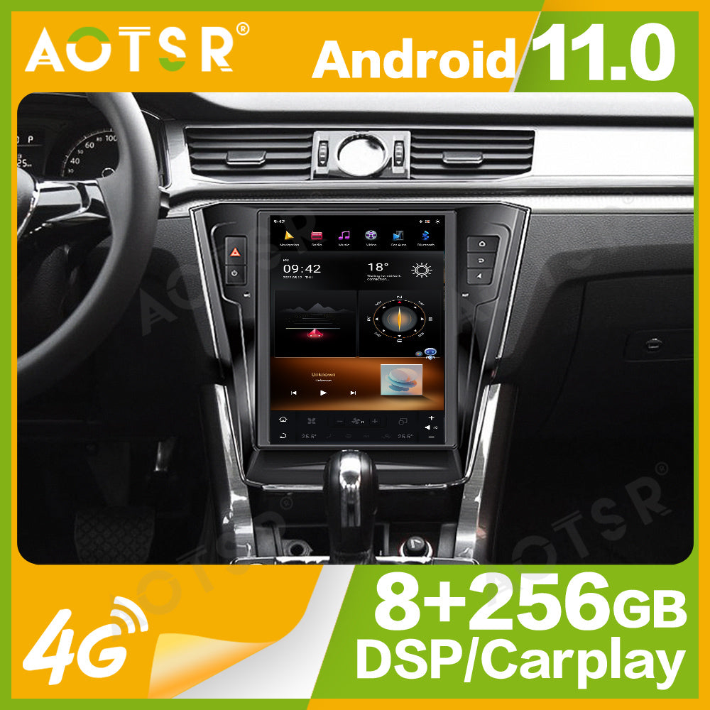 For Volkswagen Passat 10.4 Inch Tesla-style Carplay Screens (2015-2018)