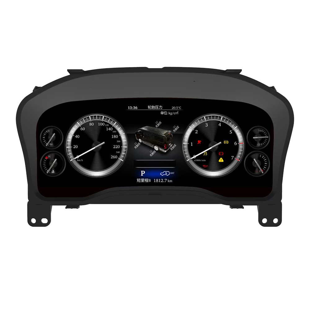 Aotsr  Screen For  Toyota Hiace LCD Digital Cluster  Virtual Cockpit Speedometer Dashboard LCD Screen Instrument Panel Part