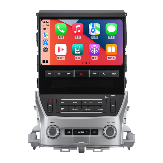 Tesla Screen For Toyota Land Cruiser LC200 2008-2015 Android 13.0 Car Radio Player GPS Navi Auto Stereo Multimedia Video DSP Carplay 4G SIM