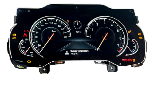 Aotsr  Screen For BMW 5 Series G30 6 Series G32 7 Series G11  LCD Digital Cluster Virtual Cockpit Speedometer Dashboard LCD Screen Instrument Panel Part