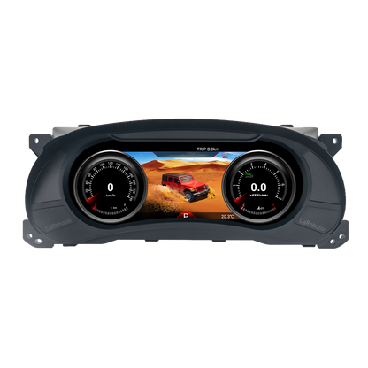 Aotsr  Screen For  Jeep Wrangler 2010-2017 LCD Digital Cluster  Virtual Cockpit Speedometer Dashboard LCD Screen Instrument Panel Part