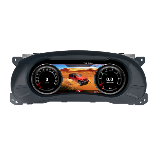 Aotsr  Screen For  Jeep Wrangler 2010-2017 LCD Digital Cluster  Virtual Cockpit Speedometer Dashboard LCD Screen Instrument Panel Part