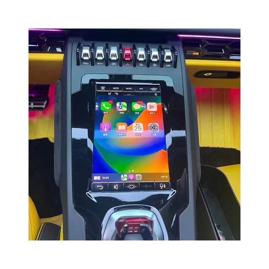 Tesla Screen For Lamborghini Huracan Android 13.0 Car Radio Player GPS Navi Auto Stereo Multimedia Video DSP Carplay 4G SIM