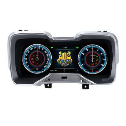 Aotsr  Screen For Chevrolet  Camaro 2010-2015 with Carplay LCD Digital Cluster  Virtual Cockpit Speedometer Dashboard LCD Screen Instrument Panel Part