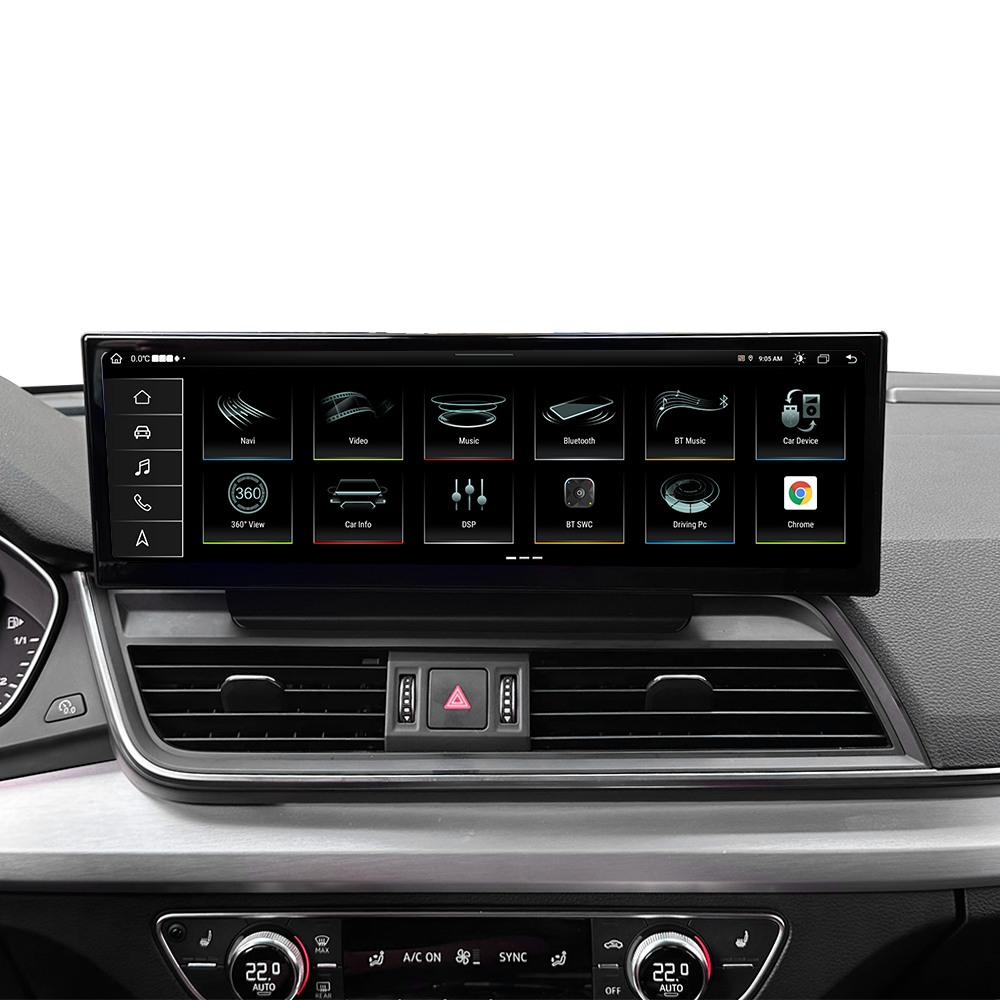 14.9 Inch Tesla Screen For Audi Q5 Q5L 2018-2020 Android 13.0 Car Radio Player GPS Navi Auto Stereo Multimedia Video DSP Carplay 4G SIM
