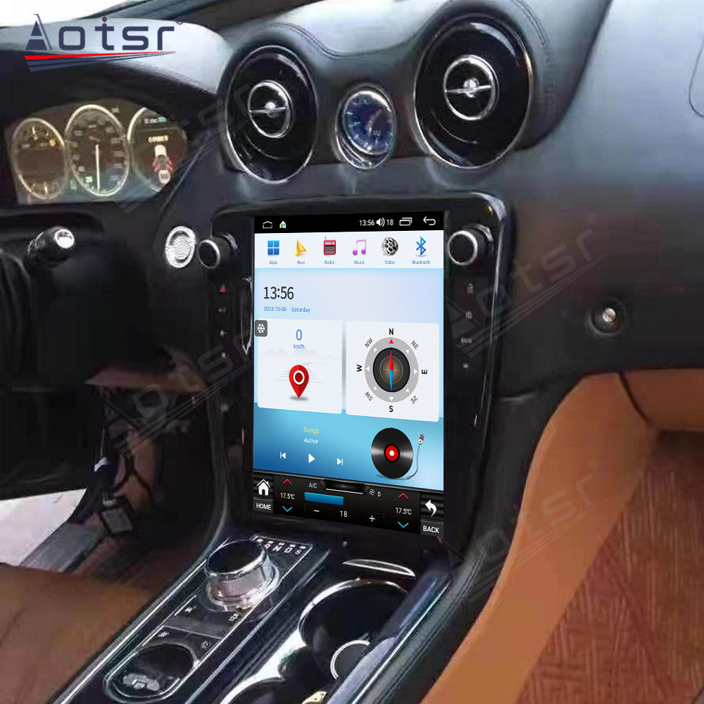 12.1 ''256GB Android dla Jaguar XJ XJL 2010-2018 akcesoria samochodowe Carplay odtwarzacz multimedialny GPS nawigacja Stereo jednostka główna Radio