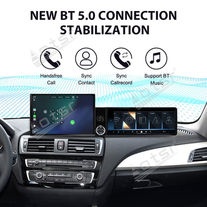 Aotsr Dual Screen 13.1 inch+12.3 inch Android 15 Carplay Car Radio for BMW 1 Series 2013-2017 Car GPS Navigation Multimedia
