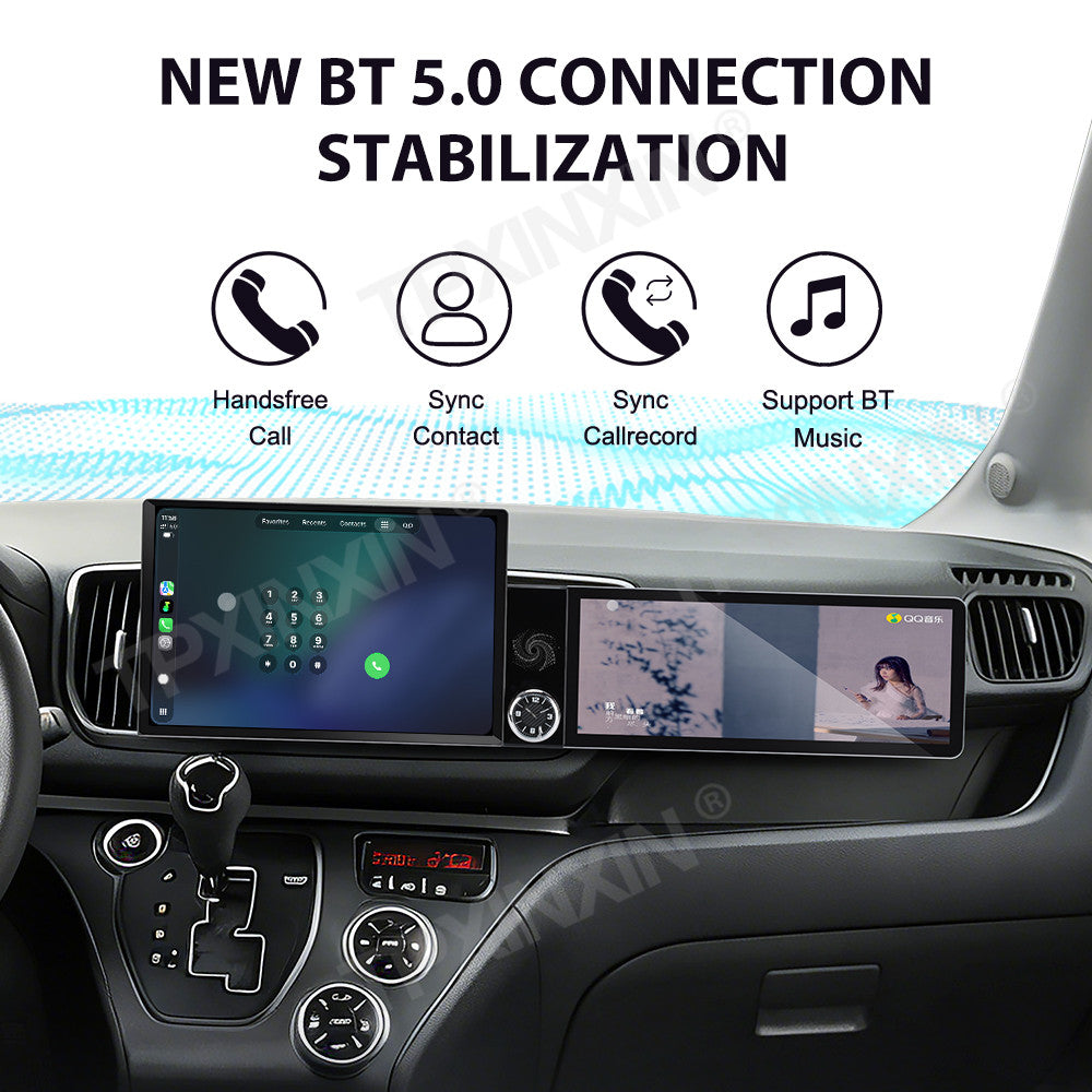 Aotsr Dual Screen 13.1 inch+12.3 inch Android 15 Carplay Car Radio for KIA Ray 2023-2026 Car GPS Navigation Multimedia
