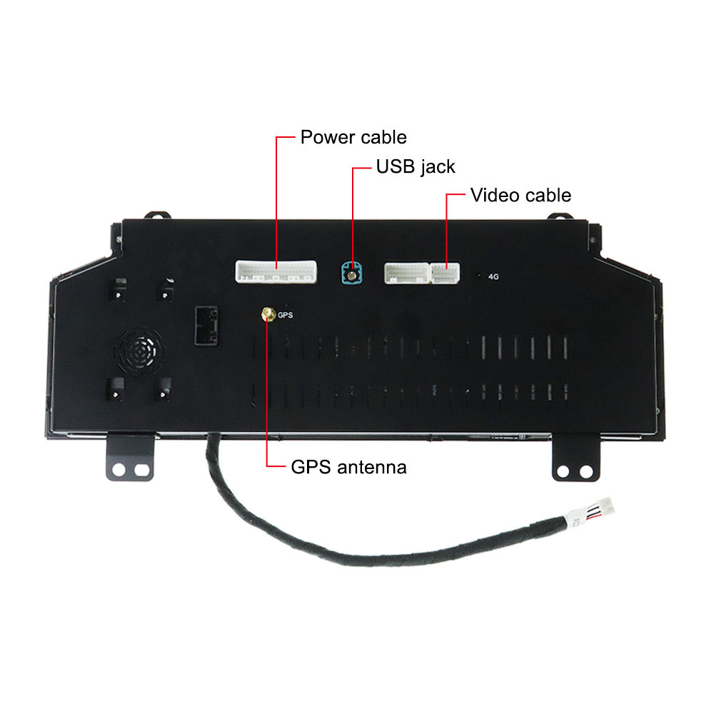 Aotsr  Screen For Prado 150 Toyota Land Cruiser  LCD Digital Cluster  Virtual Cockpit Speedometer Dashboard LCD Screen Instrument Panel Part