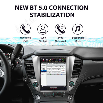 For GMC Yukon and Chevrolet Tahoe Suburban 12.1  Inch Tesla-style Carplay Screens（2015-2020）