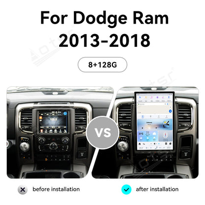 For Dodge RAM 14.4 Inch Tesla-style Carplay Screens (2012-2019)