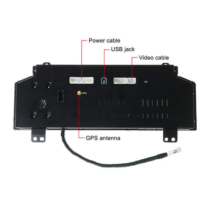 Aotsr  Screen For  Toyota Land Cruiser LCD Digital Cluster  Virtual Cockpit Speedometer Dashboard LCD Screen Instrument Panel Part