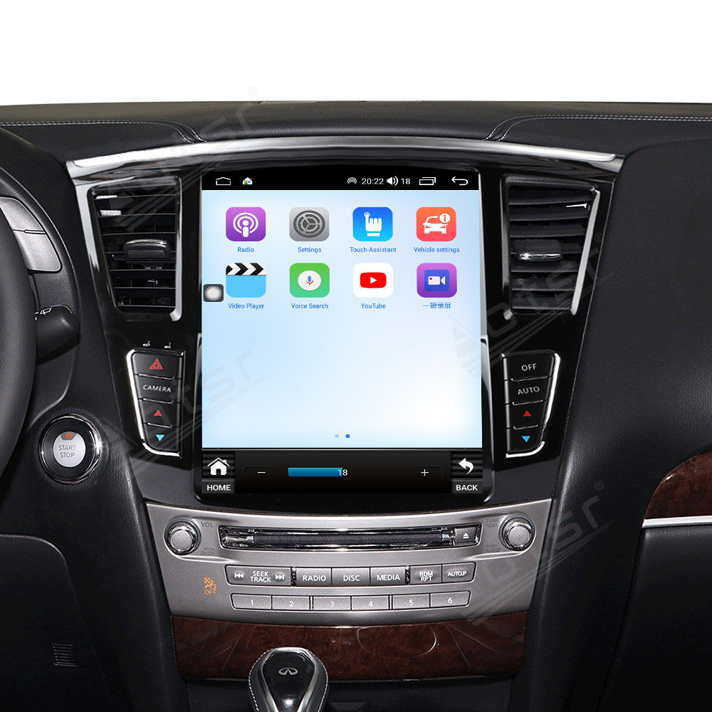 For Infiniti QX60（2012-2020） 12.1 Inch Tesla-style Carplay Screens