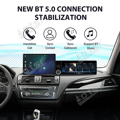Aotsr Dual Screen 13.1 inch+12.3 inch Android 15 Carplay Car Radio for BMW 1/2 Series F20/F21 2012-2017 EVO Car GPS Navigation Multimedia