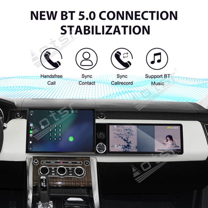 Aotsr Dual Screen 13.1 inch+12.3 inch Android 15 Carplay Car Radio for Land Rover Range Rover Sport 2014-2015 Car GPS Navigation Multimedia