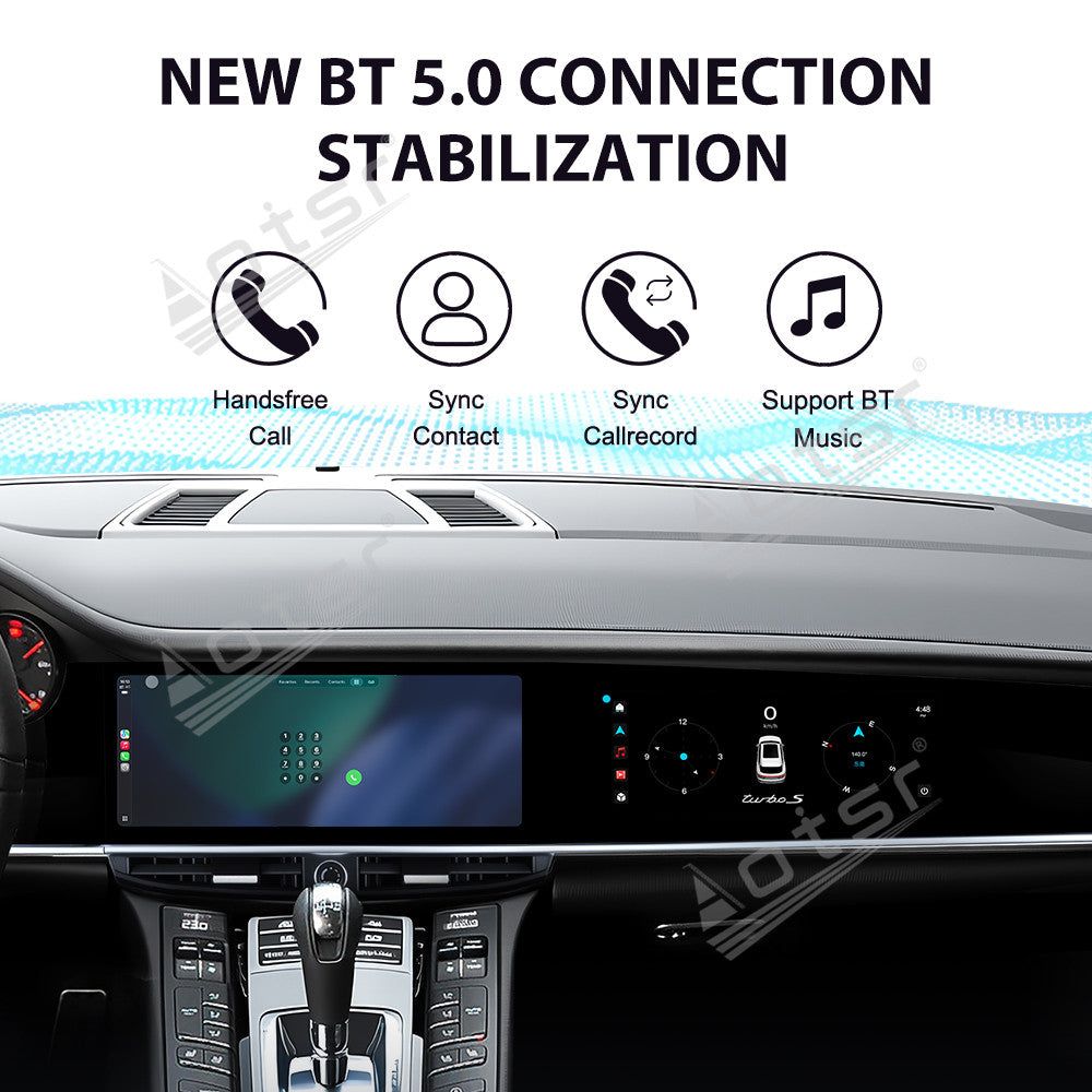 Aotsr 10.9 inch+11.4 inch Dual Screen Car Radio Carplay For Porsche Panamera 970 2010-2016 Upgraded Interactive Android Multimedia Video Player