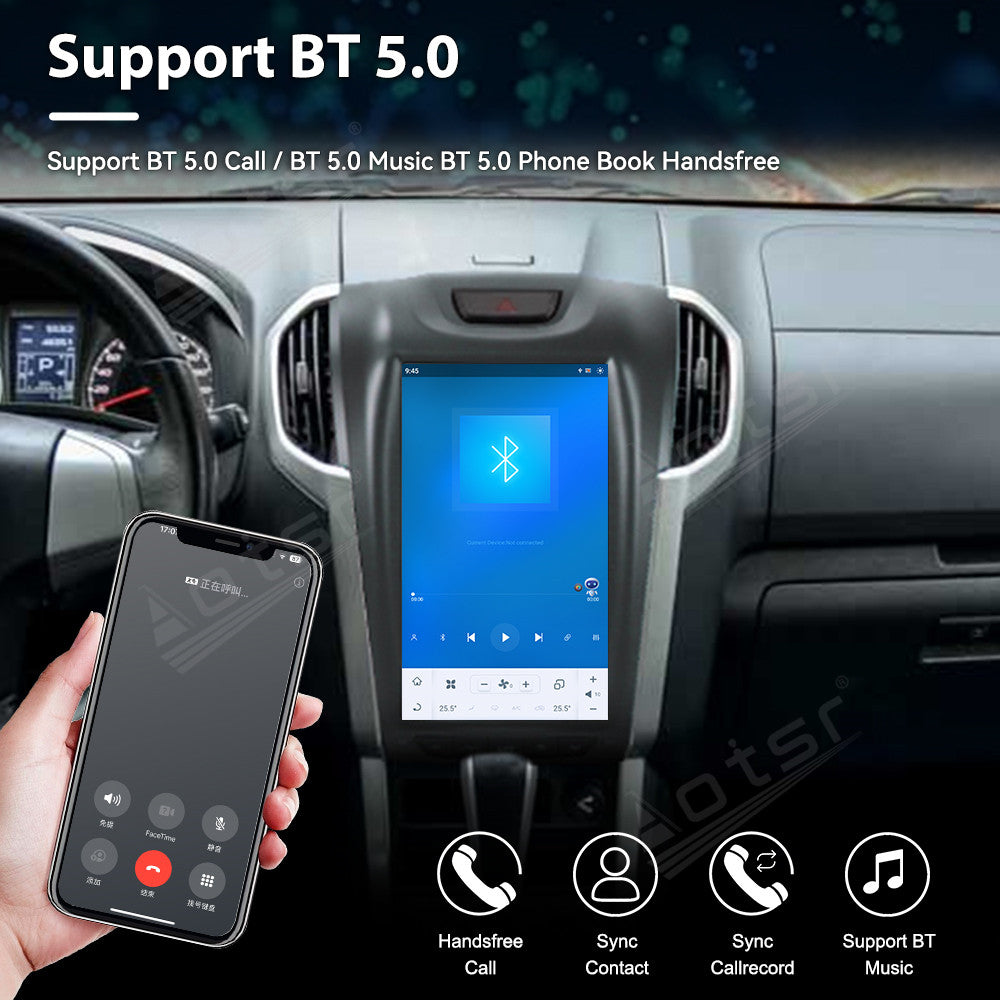 For Chevrolet S10 Isuzu DMAX 11.8 Inch Tesla-style Carplay Screens (2015-2018)