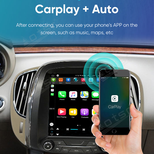 Buick Regal (2009-2012)  Carplay Original Car Upgrade 9.7 Inch Tesla-style Screen Carplay