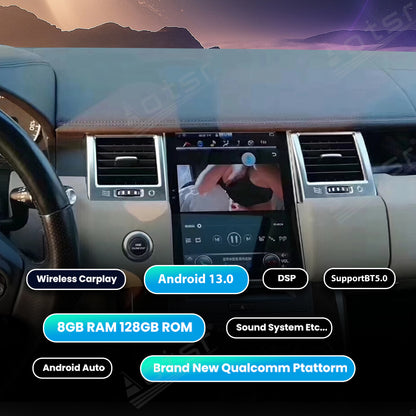 For Range Rover Sport 10.4 Inch Tesla-style Carplay Screens (2010-2013)