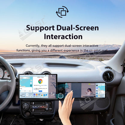 Aotsr Dual Screen 13.1 inch+12.3 inch Android 15 Carplay Car Radio for Hyundai Santro 2006-2015 Car GPS Navigation Multimedia
