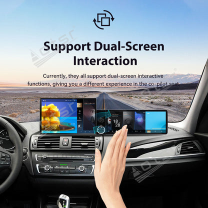 Aotsr Dual Screen 13.1 inch+12.3 inch Android 15 Carplay Car Radio for BMW 1/2 Series F20/F21 2012-2017 EVO Car GPS Navigation Multimedia