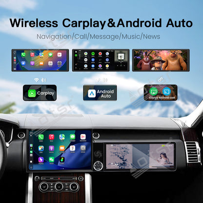 Aotsr Dual Screen 13.1 inch+12.3 inch Android 15 Carplay Car Radio for Land Rover Range Rover Executive 2017 Car GPS Navigation Multimedia