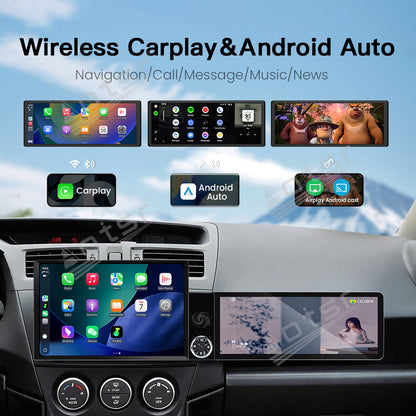 Aotsr Dual Screen 13.1 inch+12.3 inch Android 15 Carplay Car Radio for Mazda 5 2011-2015 Car GPS Navigation Multimedia